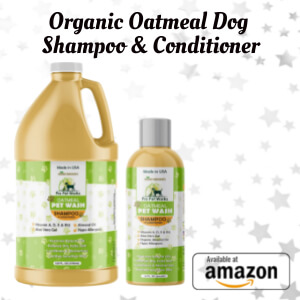 Organic Oatmeal Dog Shampoo & Conditioner